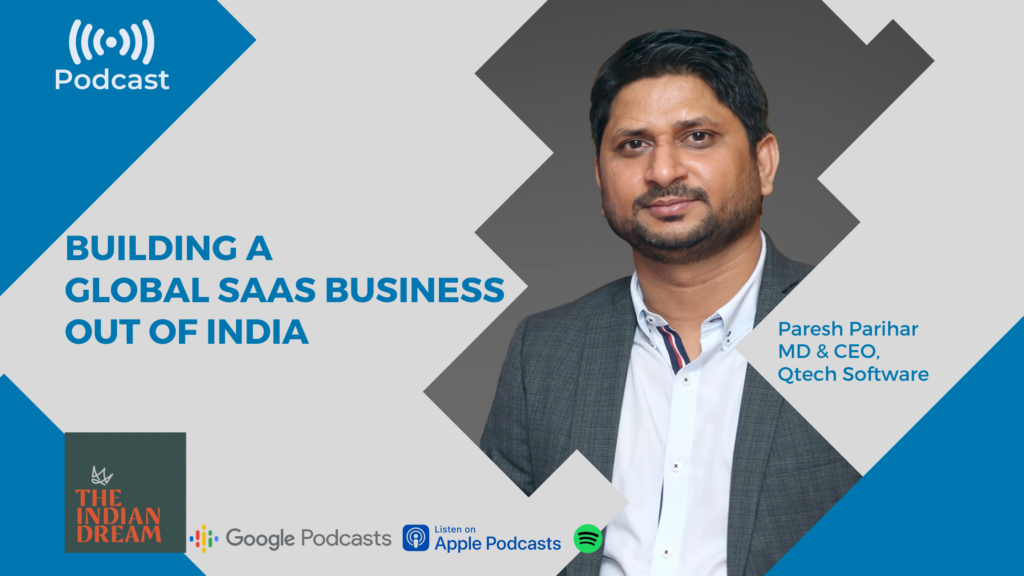 Podcast SaaS Business Qtech Software Paresh Parihar